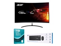 Monitor Acer gaming 31" + ESET 3M + Kit teclado y mouse wire